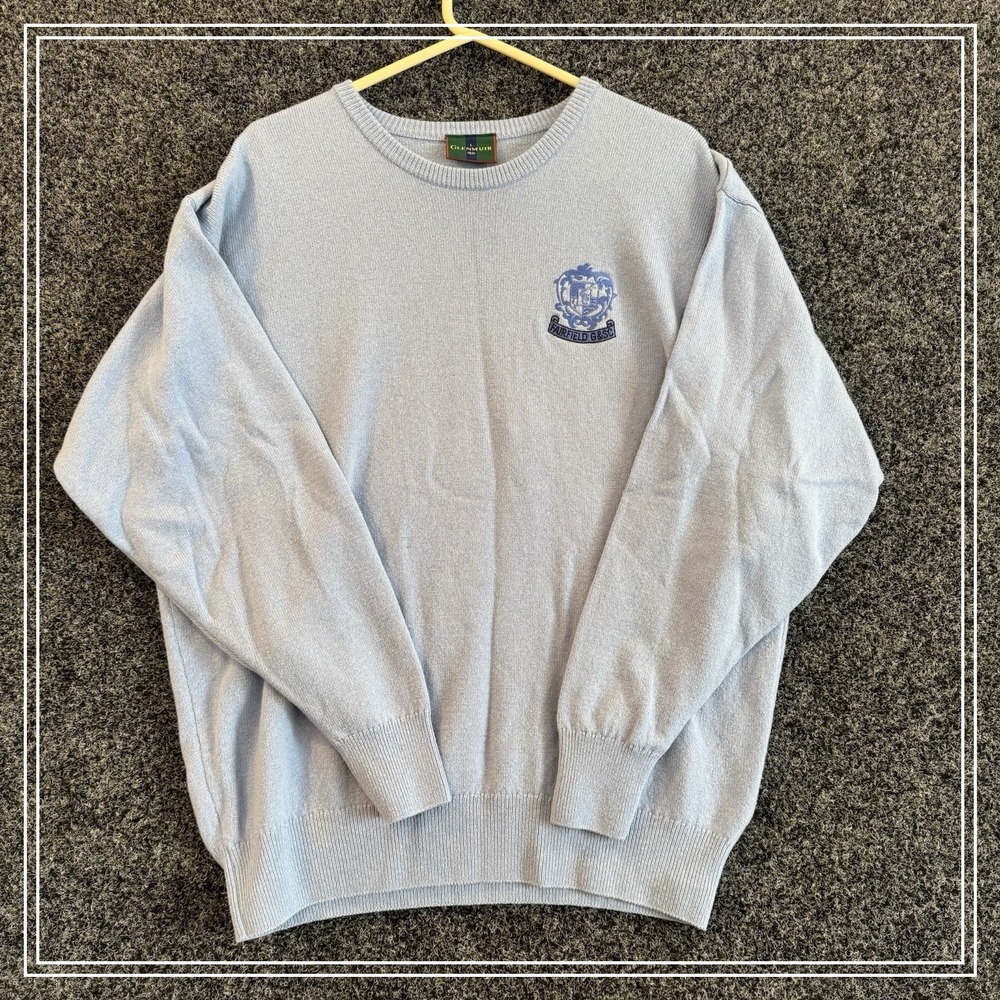 Vintage Glenmuir Lambswool Sweater  Fairfield G&SC Size Large